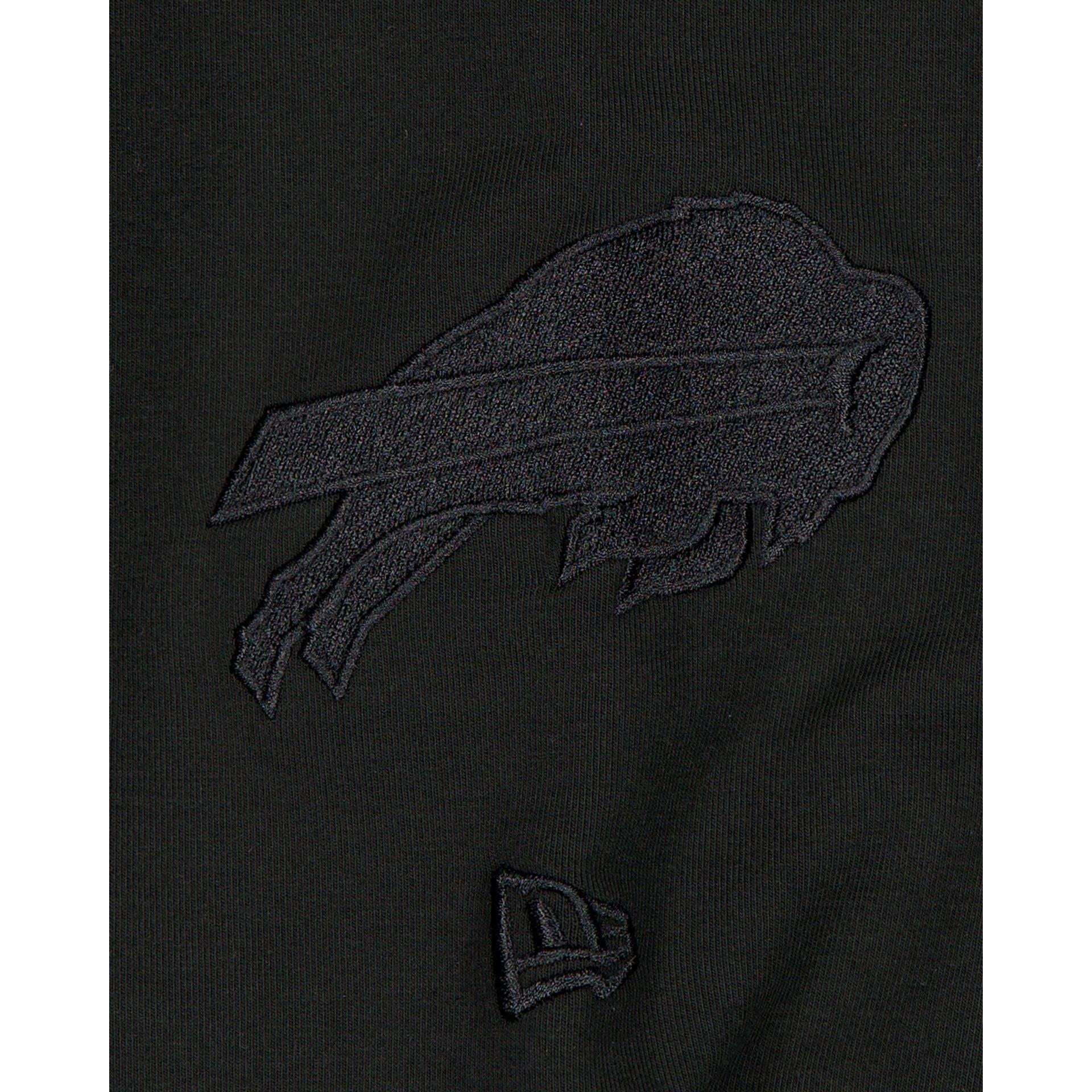 Buffalo Bills Black on Black Logo Select Hoodie Male Product Image