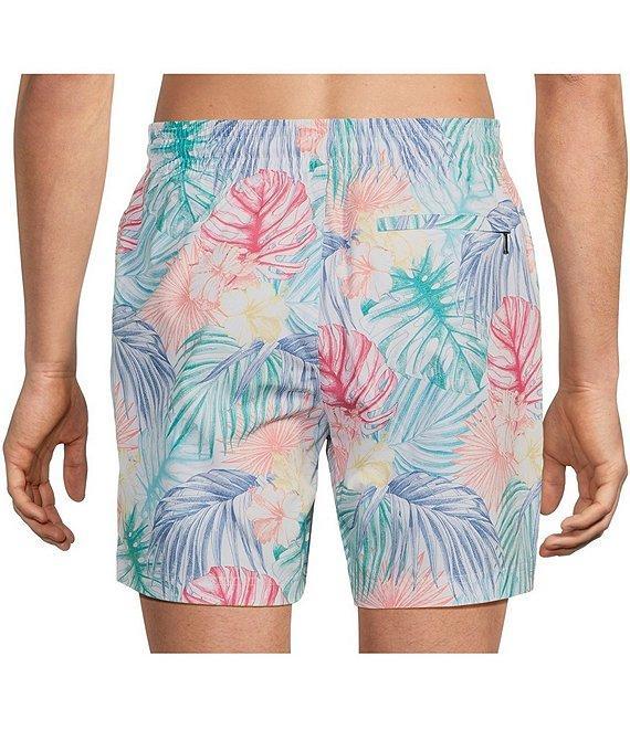 Caribbean Foliage Sketch 6#double; Swim Trunks Product Image