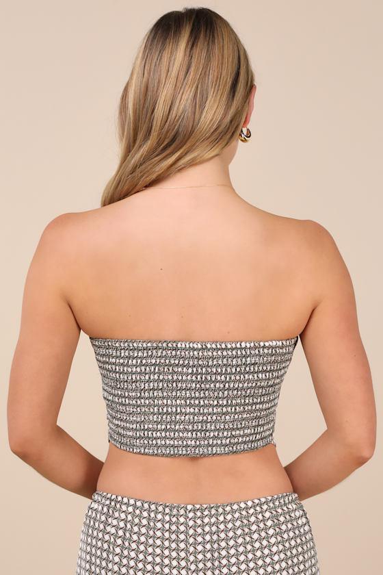 Carefree Agenda Sage Green Geometric Print Handkerchief Top Product Image