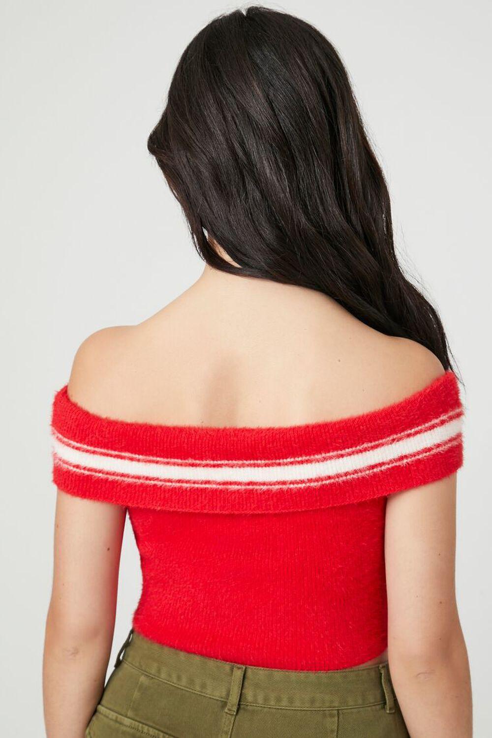 Sweater-Knit Off-the-Shoulder Top | Forever 21 Product Image