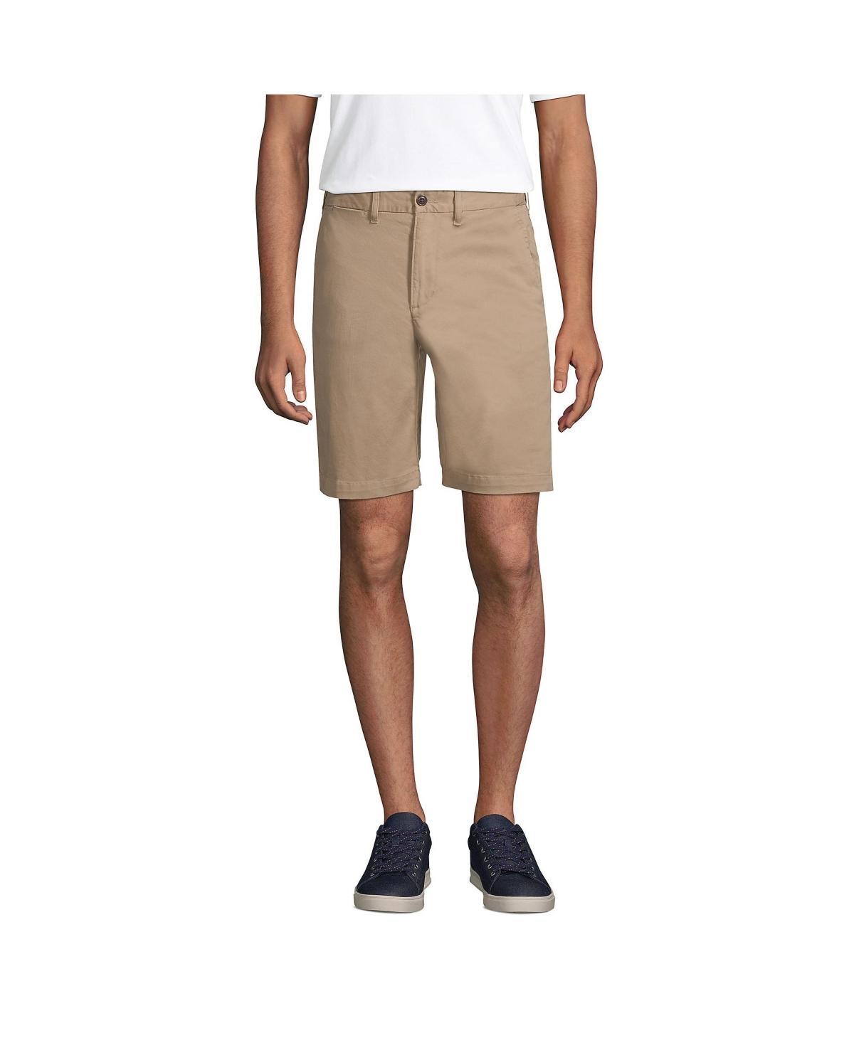 Men's Lands' End 9-inch Comfort-Waist Comfort-First Knockabout Chino Shorts, Size: 34, Green Product Image