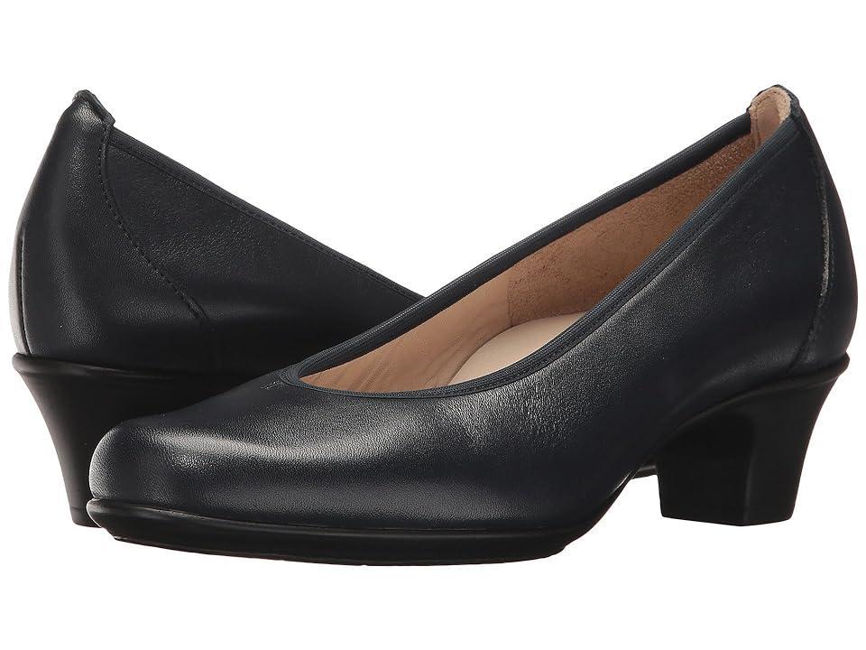 SAS Milano Leather Block Heel Pumps Product Image