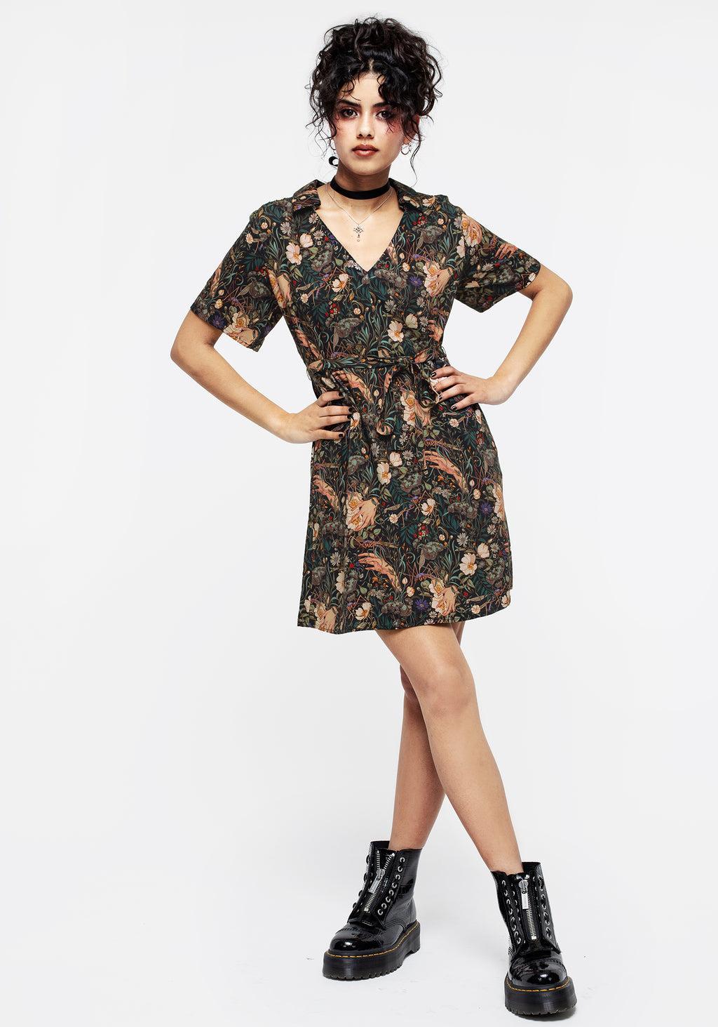 Ophelia Viscose Mini Dress Product Image