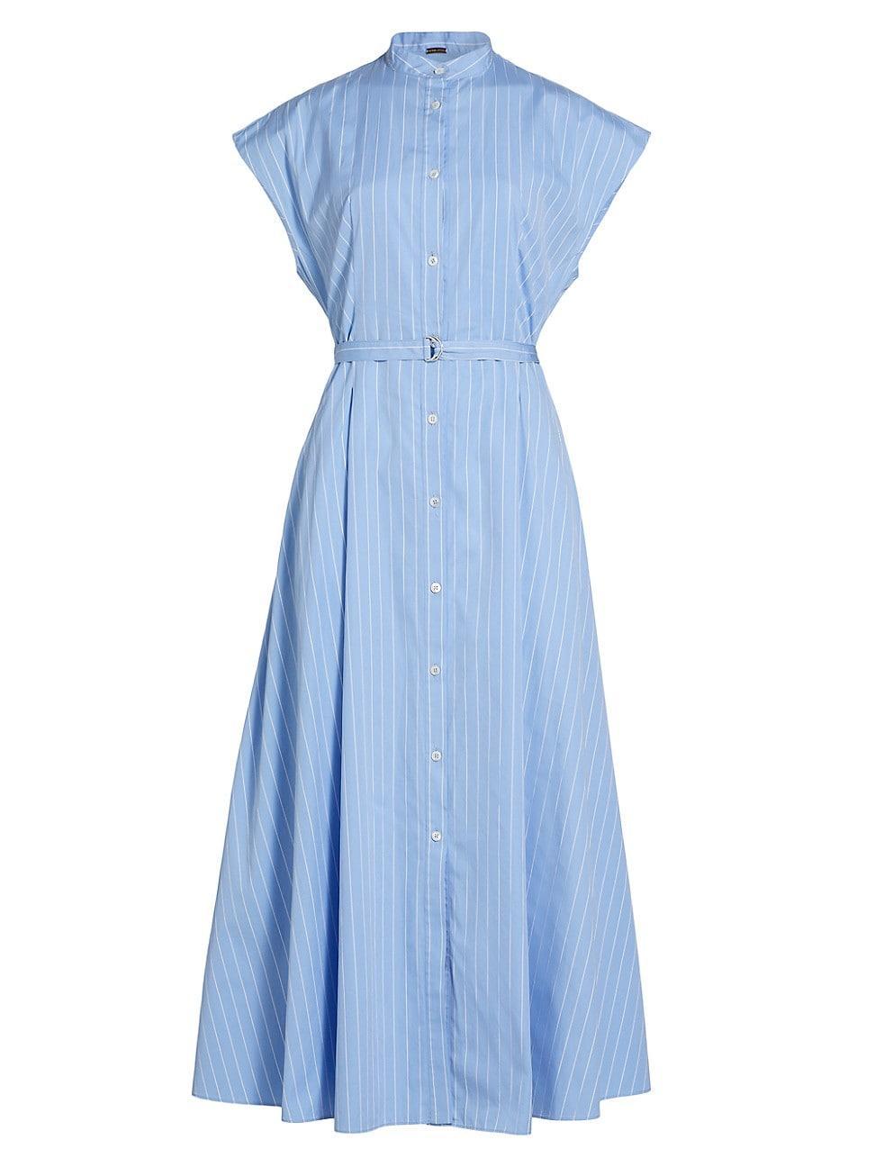 Womens Dejeuner Poplin Belted Shirtdress Product Image