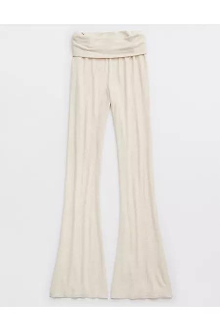 Aerie Lets Bounce Foldover Bootcut PJ Pant Women's Product Image