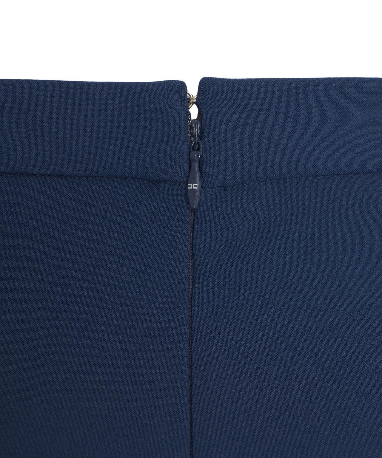 Crêpe mini skirt Product Image