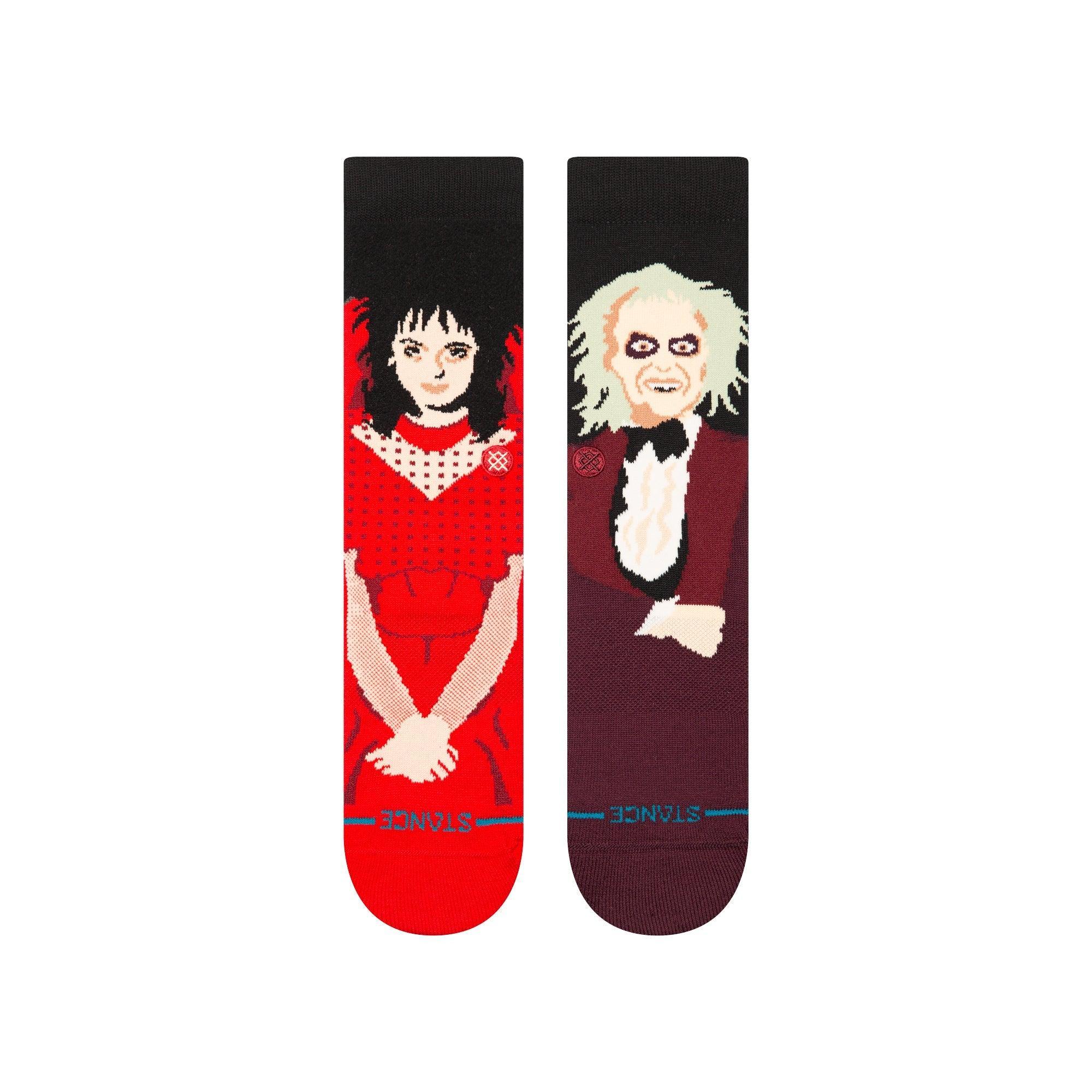 Stance X Beetlejuice Dearly Beloved Crew Socks Product Image