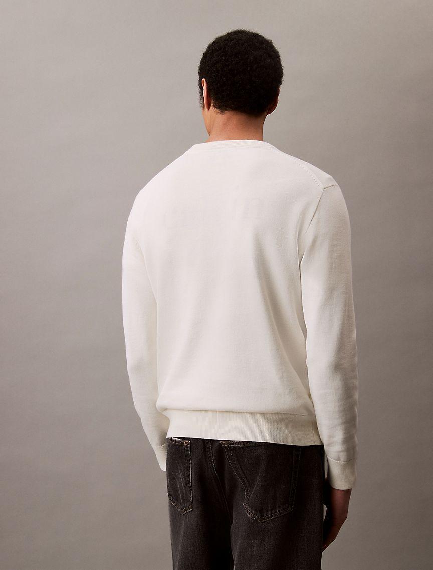 Smooth Cotton Sweater Product Image