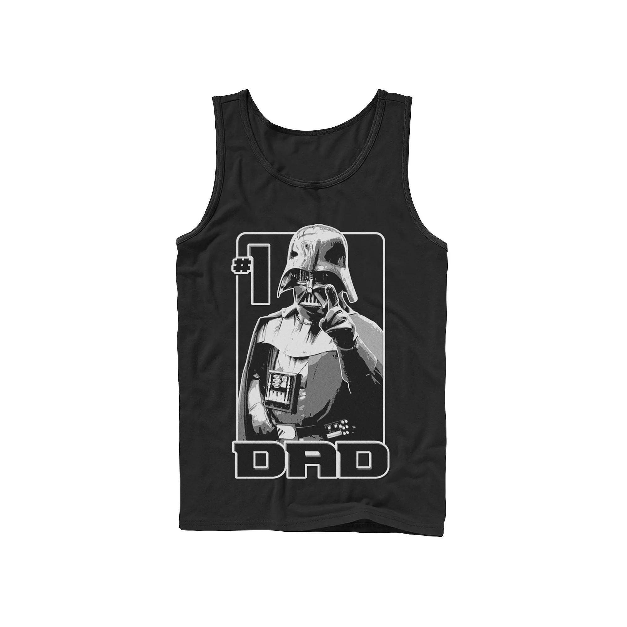 Men's Star Wars Still Number One Father's Day Tank Top, Size: Large, Black Product Image