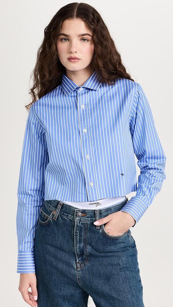 HOMMEGIRLS Cropped Shirt | Shopbop Product Image