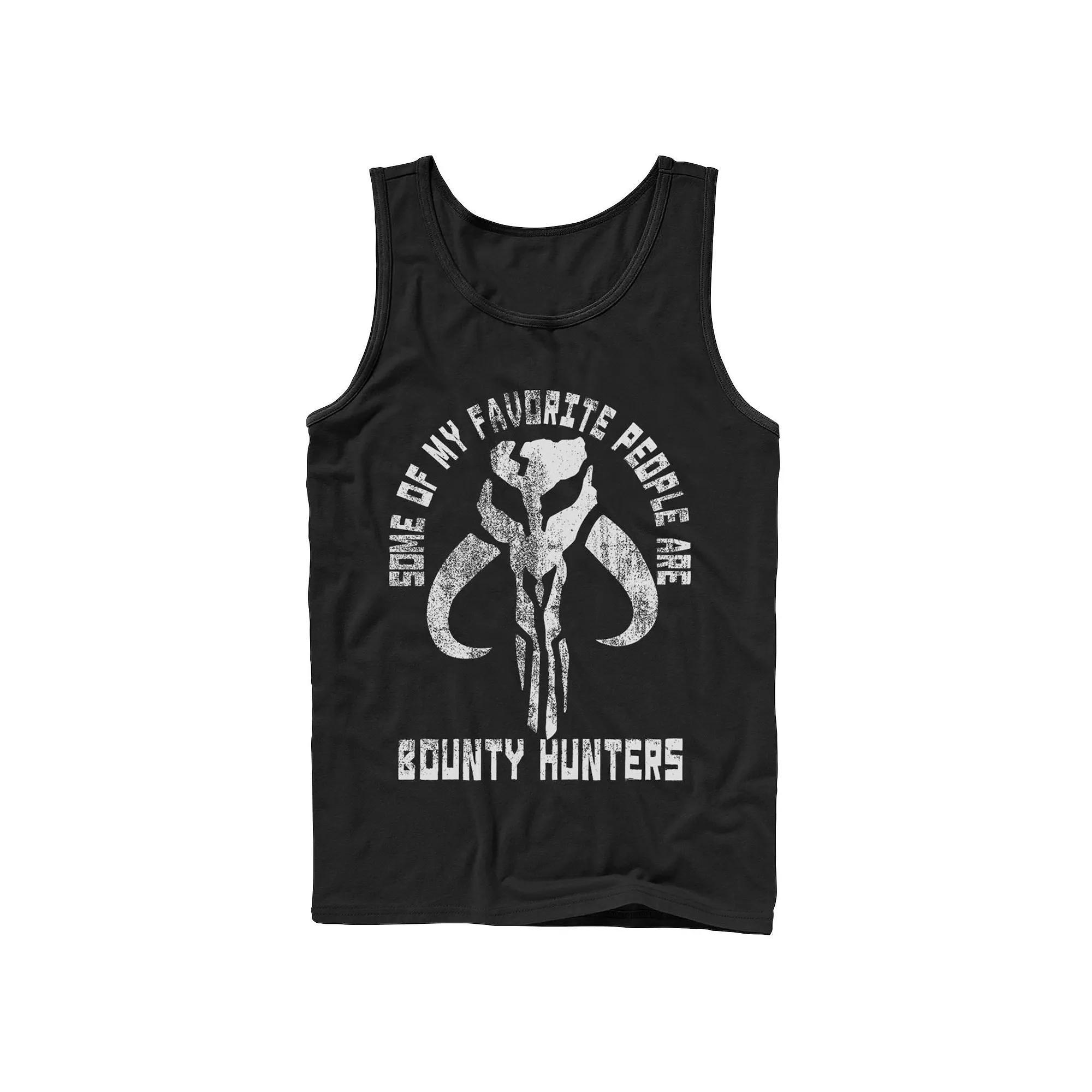 Men's Star Wars The Mandalorian Some Of My Favorite People Tank Top, Size: XL, Black Product Image