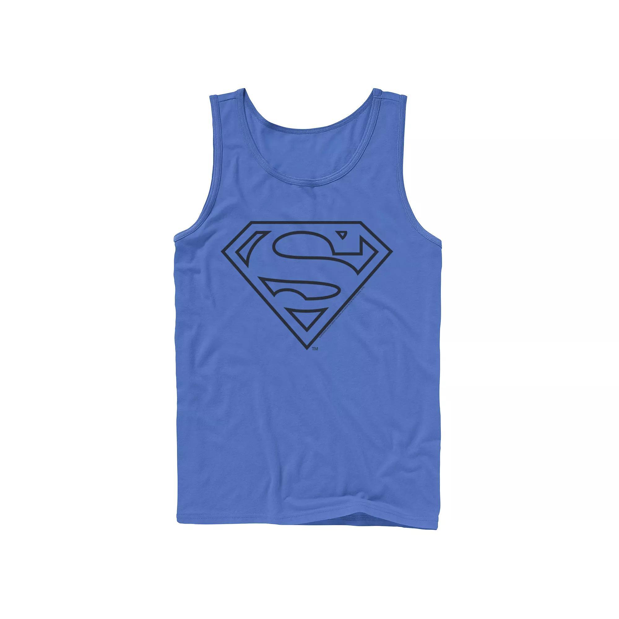 Men's DC Comics Catwoman Pink Retro Text Tank Top,  Product Image