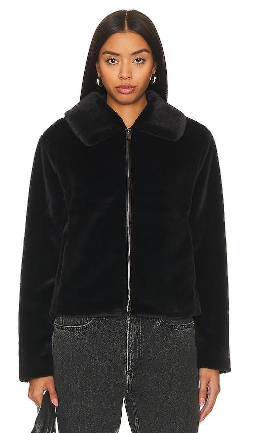 Sanctuary Going Out Faux Fur Coat Women's Coat Product Image