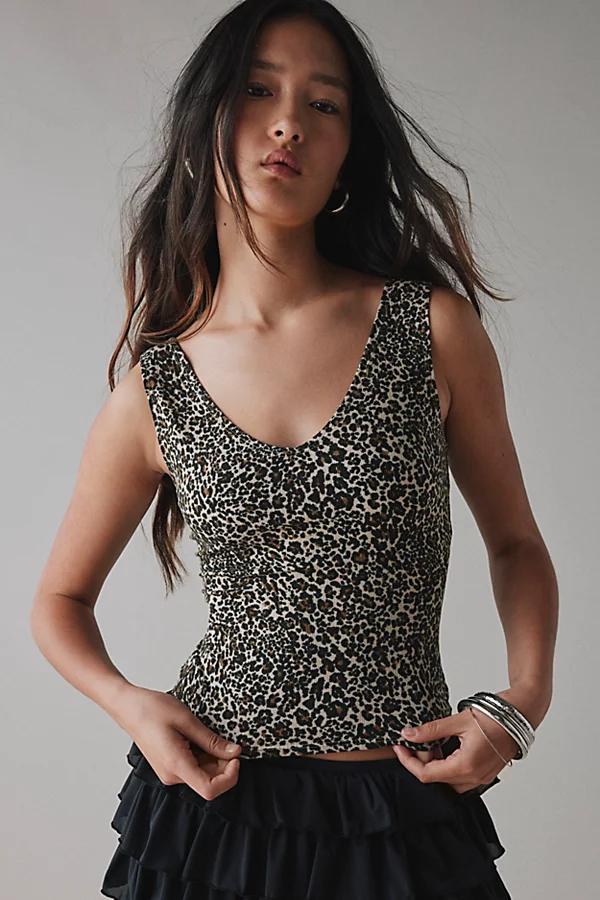 BDG Vee Neck Tank Top Womens at Urban Outfitters Product Image