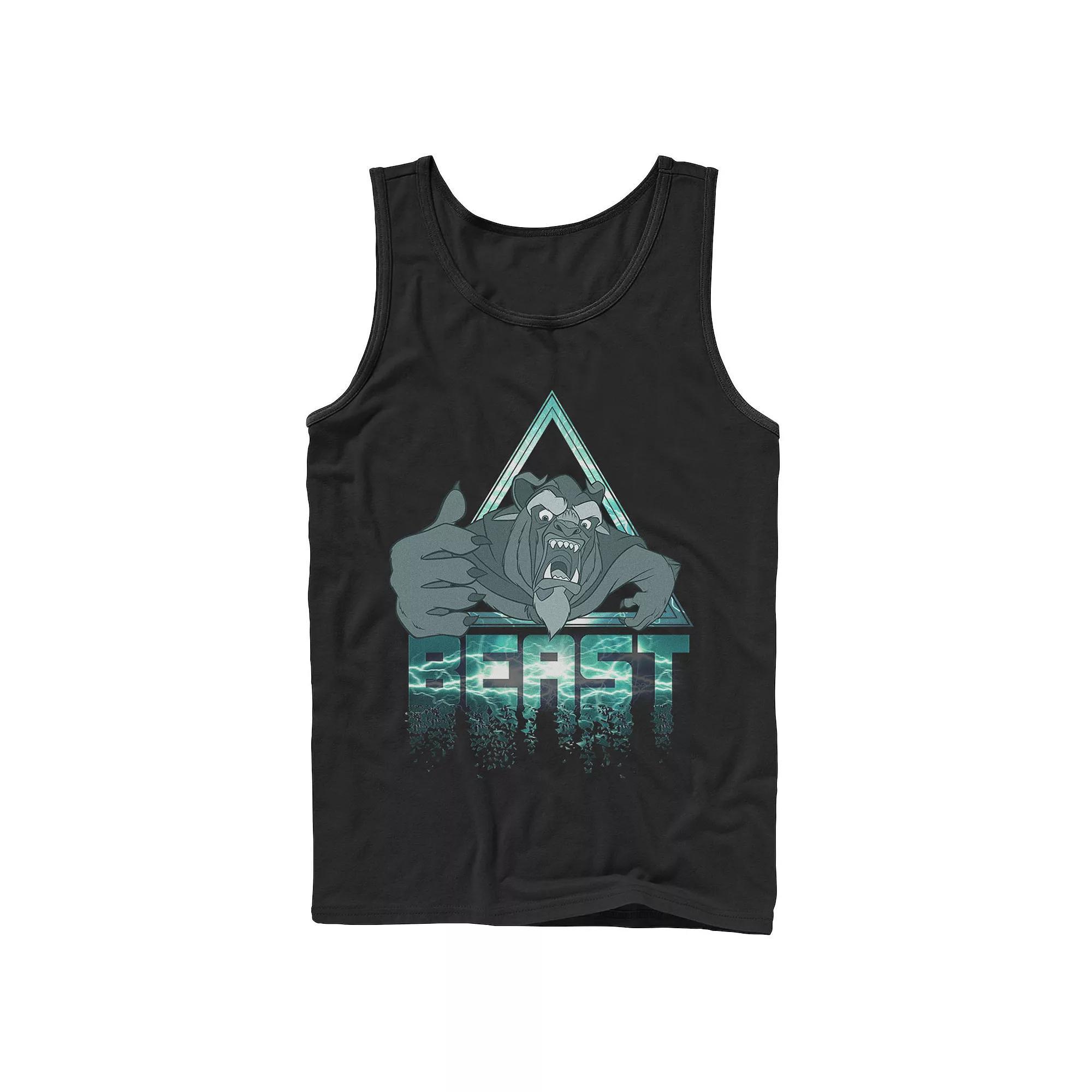 Disney's Beauty And The Beast Men's Lightning Portrait Tank Top,  Product Image