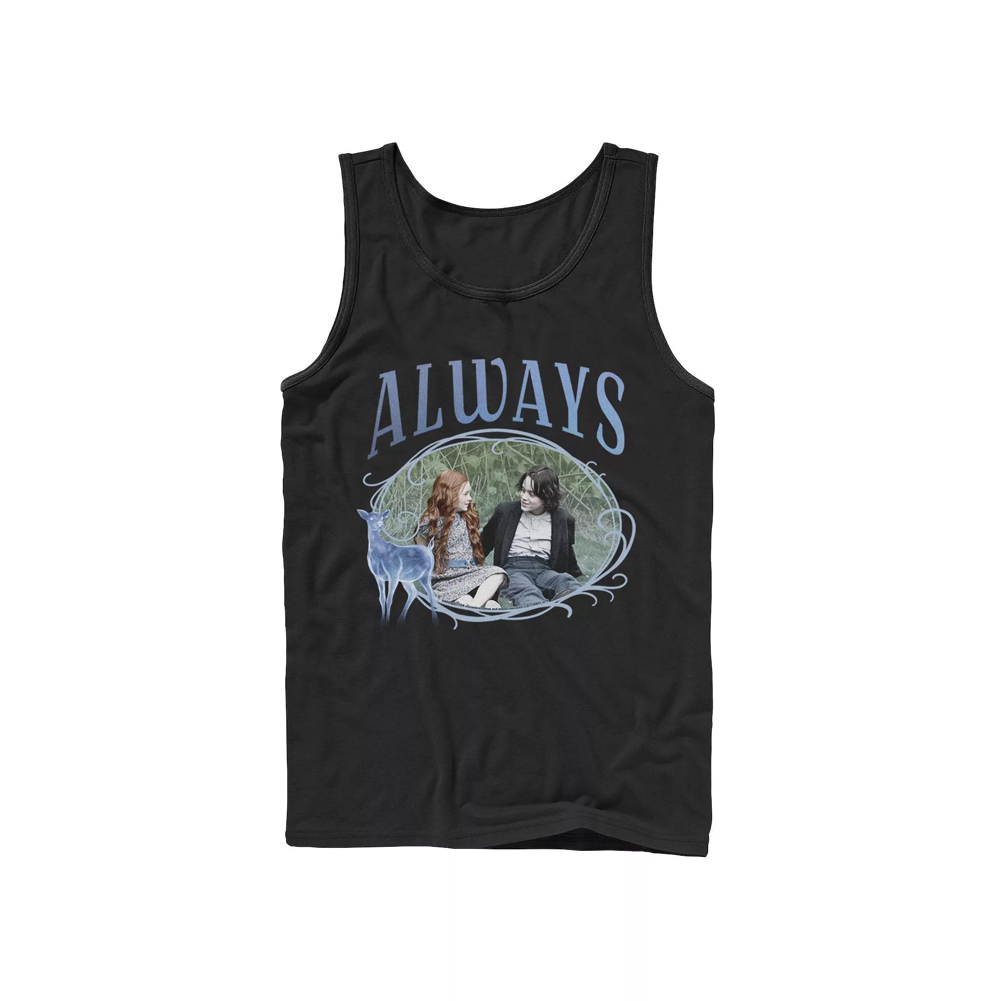 Men's Harry Potter Snape And Lily Always Patronus Portrait Tank Top,  Product Image