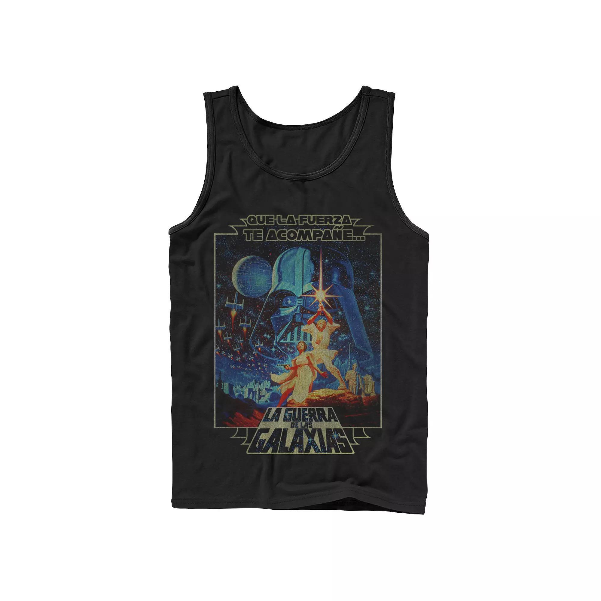 Men's Star Wars Faded Movie Poster Tank Top,  Product Image