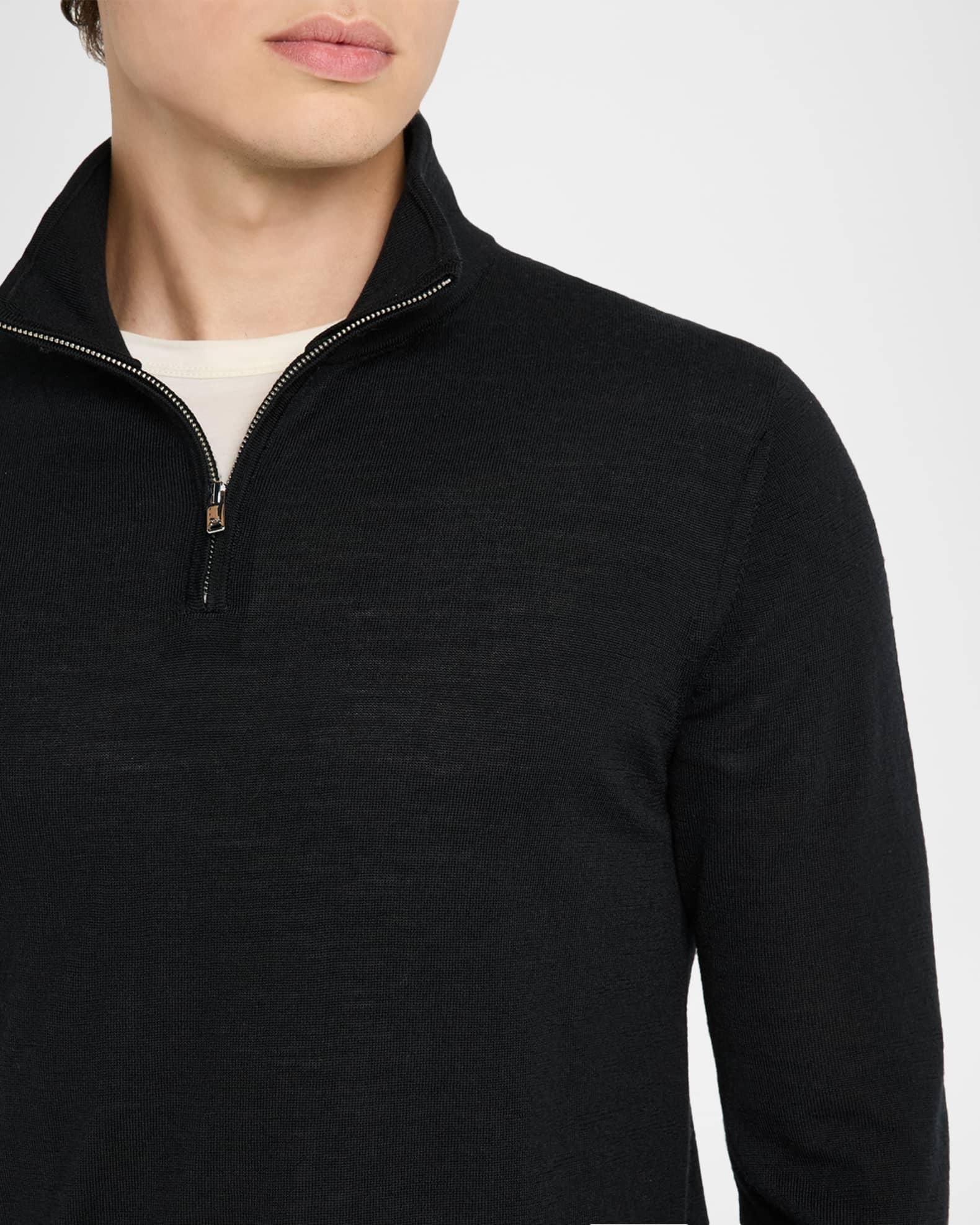 Men's Merino Wool Half-Zip Sweater Product Image