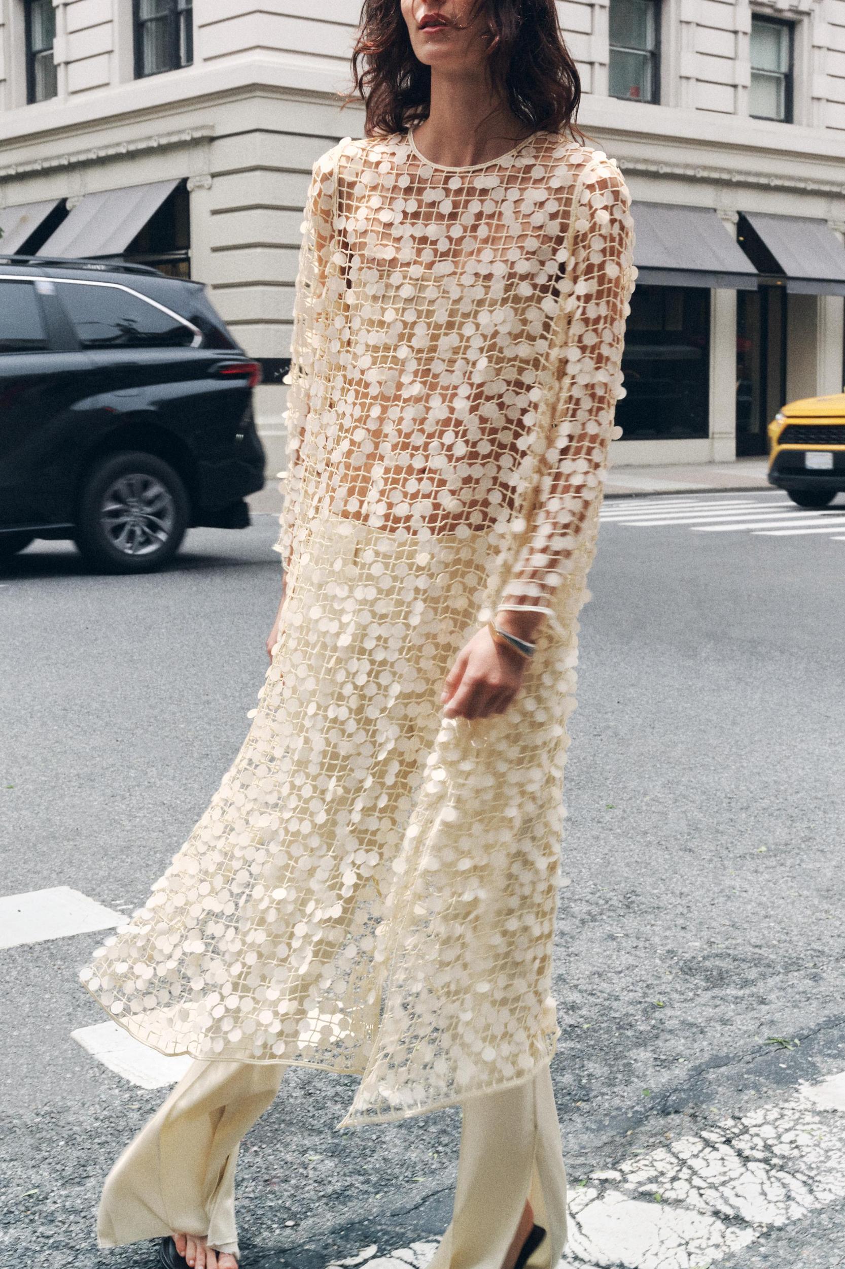 SEQUIN MAXI DRESS Product Image