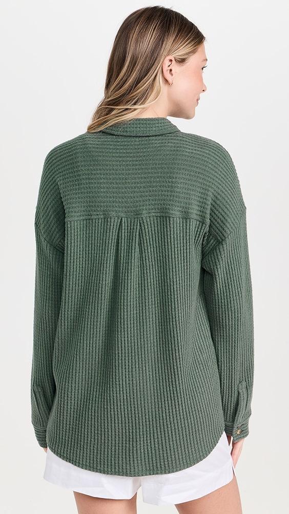 PJ Salvage Great Outdoor Long Sleeve Top | Shopbop Product Image