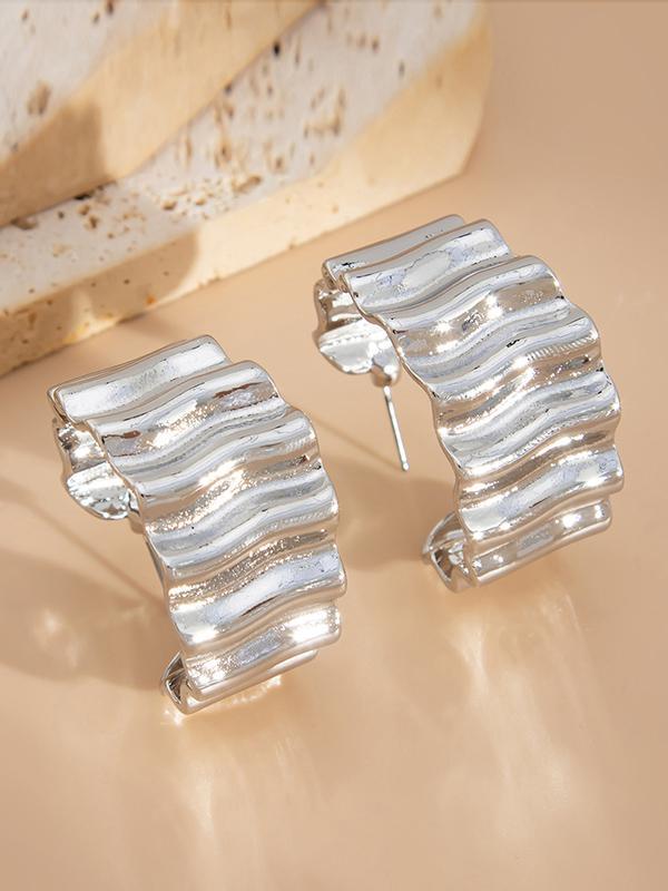 Geometric Drop Earrings Product Image