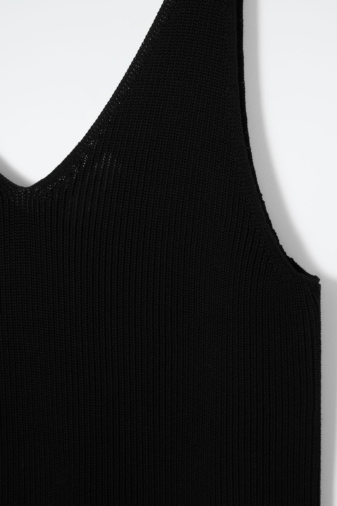 RIBBED-KNIT TANK TOP Product Image