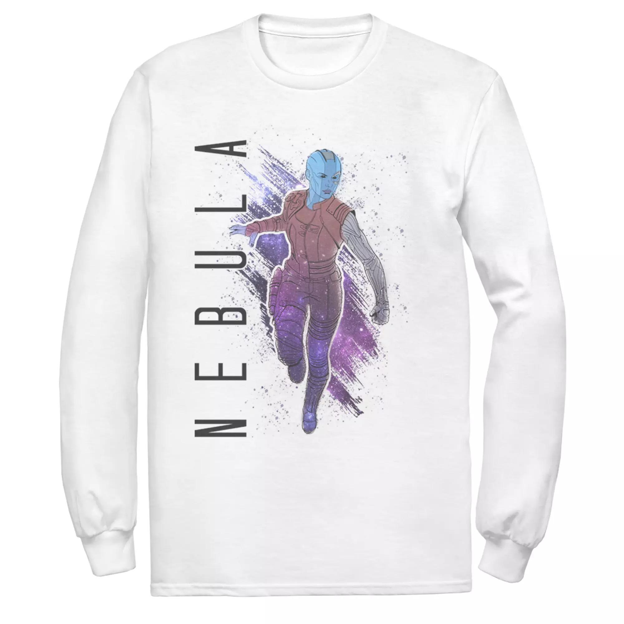 Men's Marvel Avengers Endgame Nebula Tee, Size: Medium, White Product Image