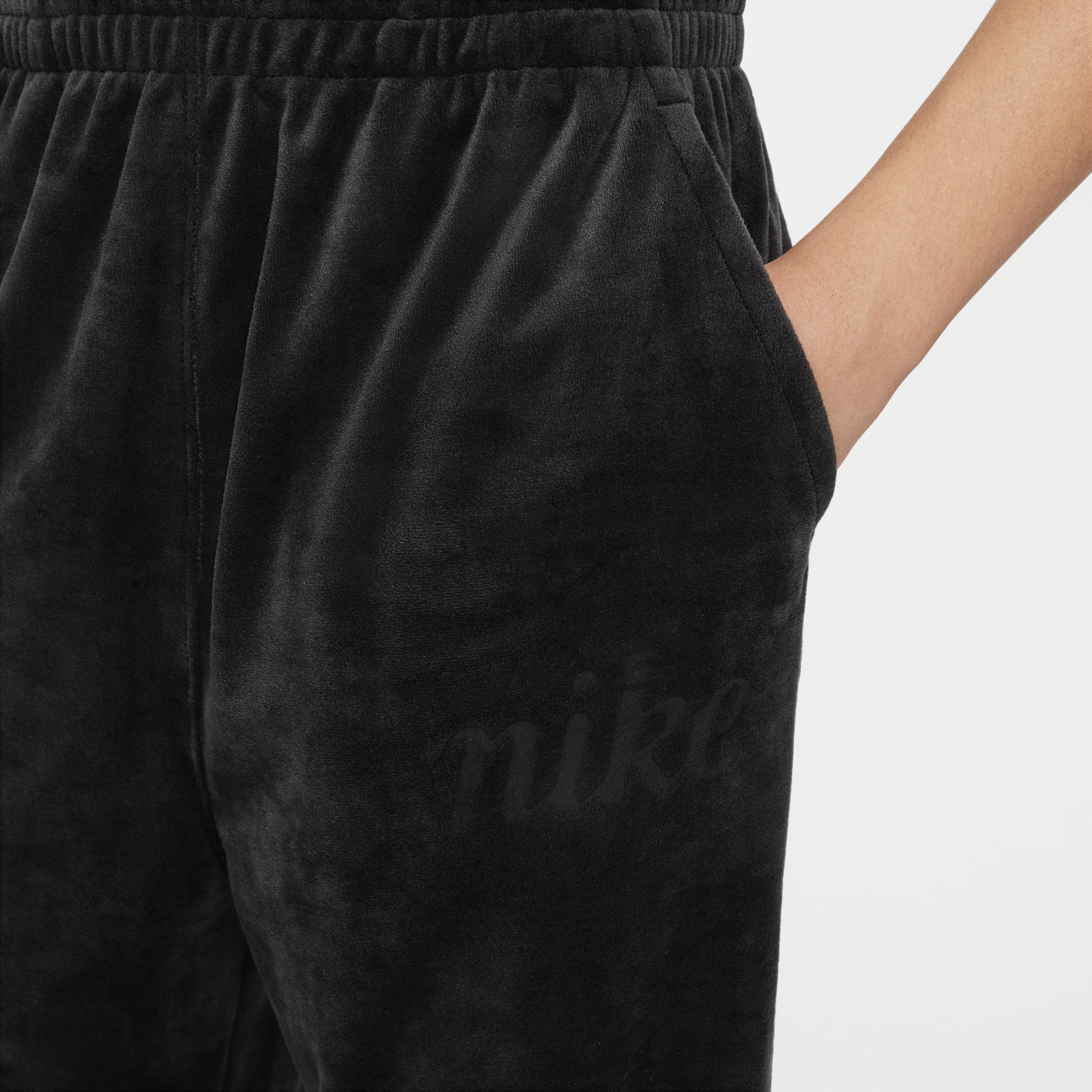 Nike Girls Sportswear Club Fleece Velour Jogger Pants Product Image