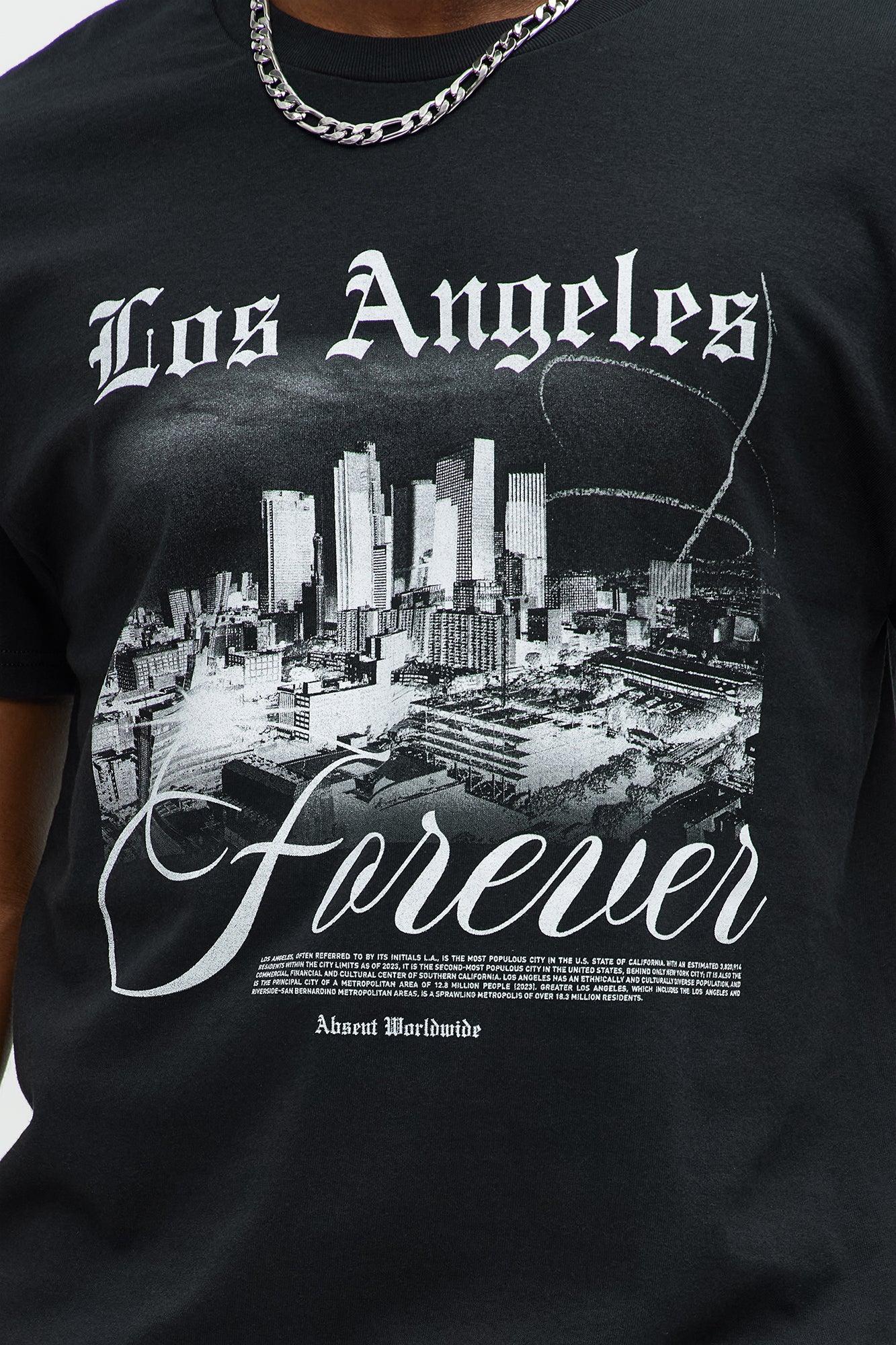 Los Angeles Forever Short Sleeve Tee - Black Product Image