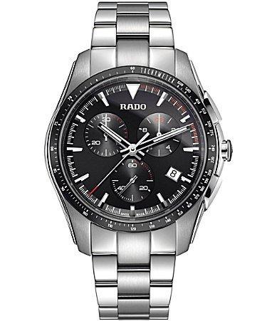 RADO Mens Hyperchrome Chronograph Blue Dial Bracelet Watch Product Image