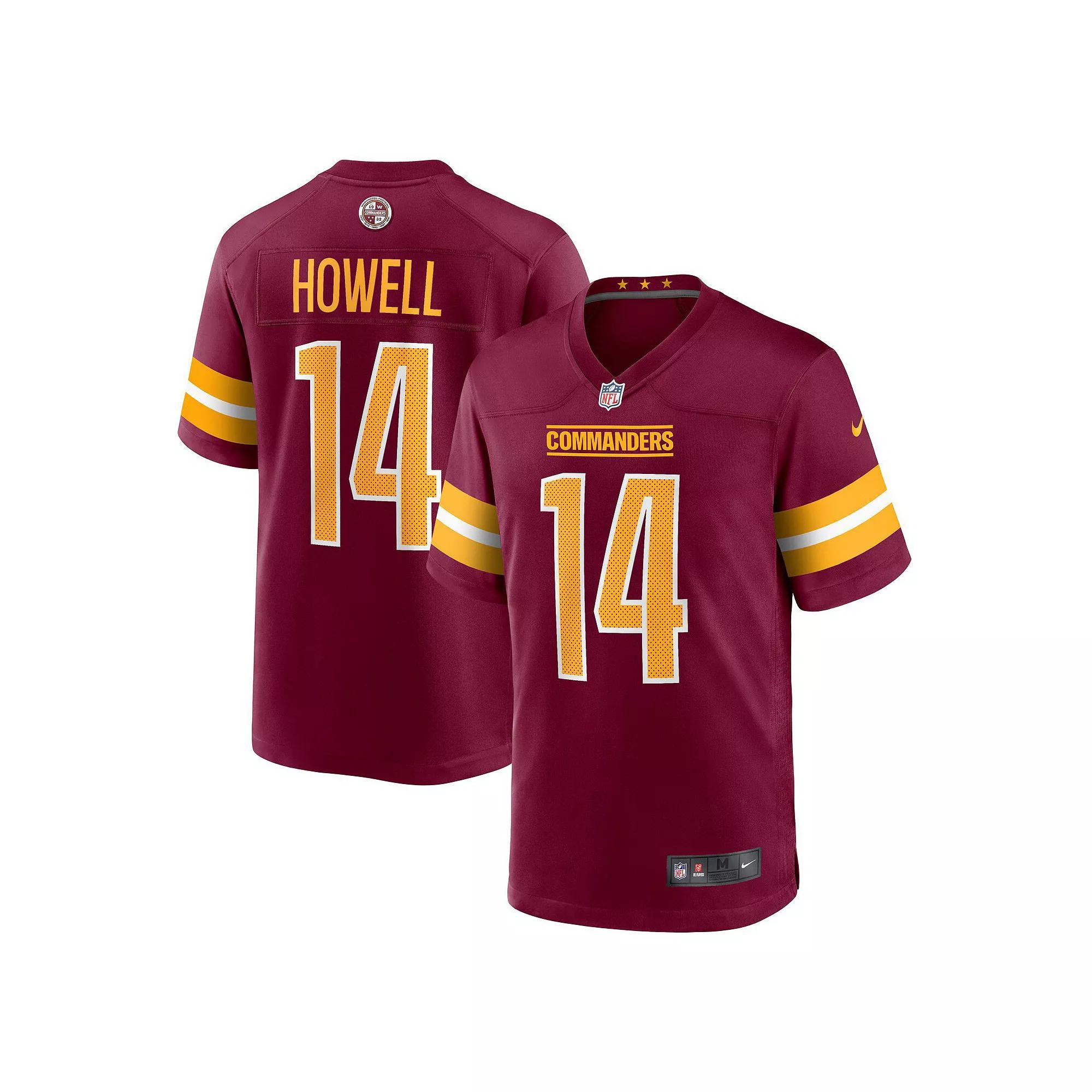 Men's Nike Sam Howell Burgundy Washington Commanders 2022 NFL Draft Pick Player Game Jersey, Size: Large, Wft Med Re Product Image