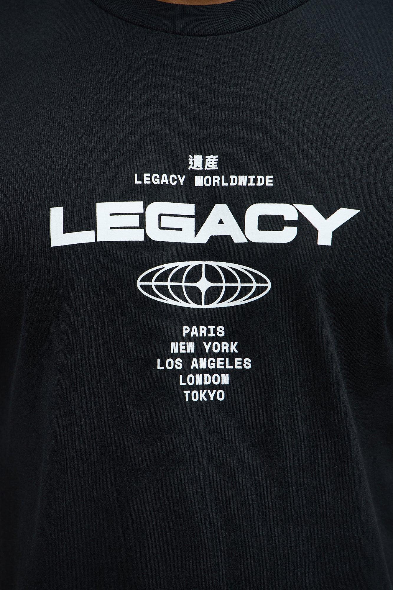 Worldwide Legacy Short Sleeve Tee - Black Product Image