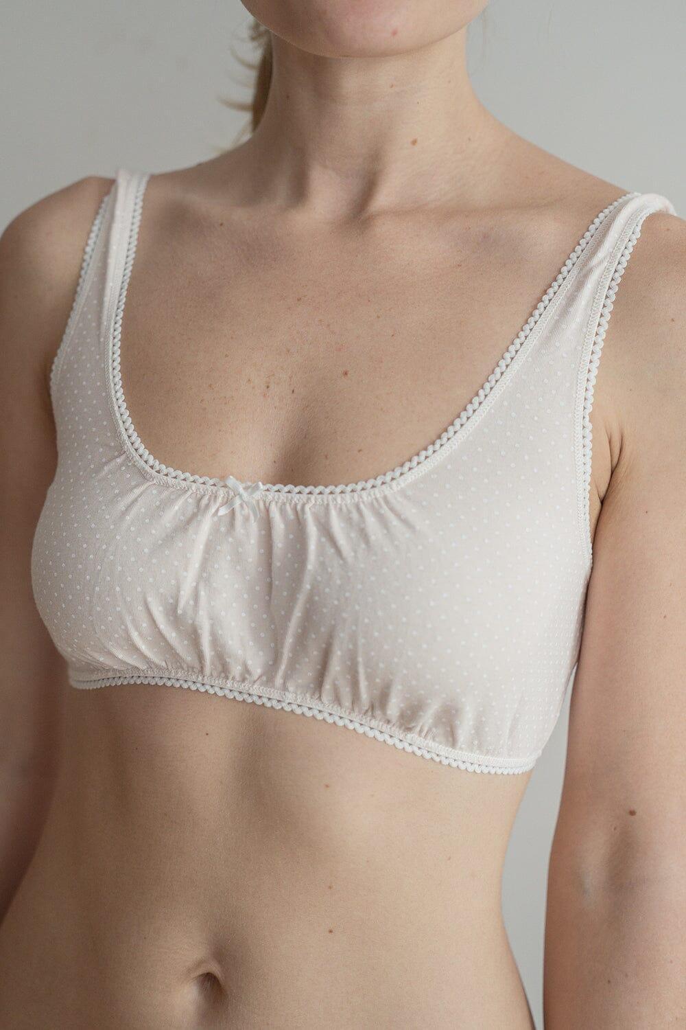 Polka Dot Bra Product Image