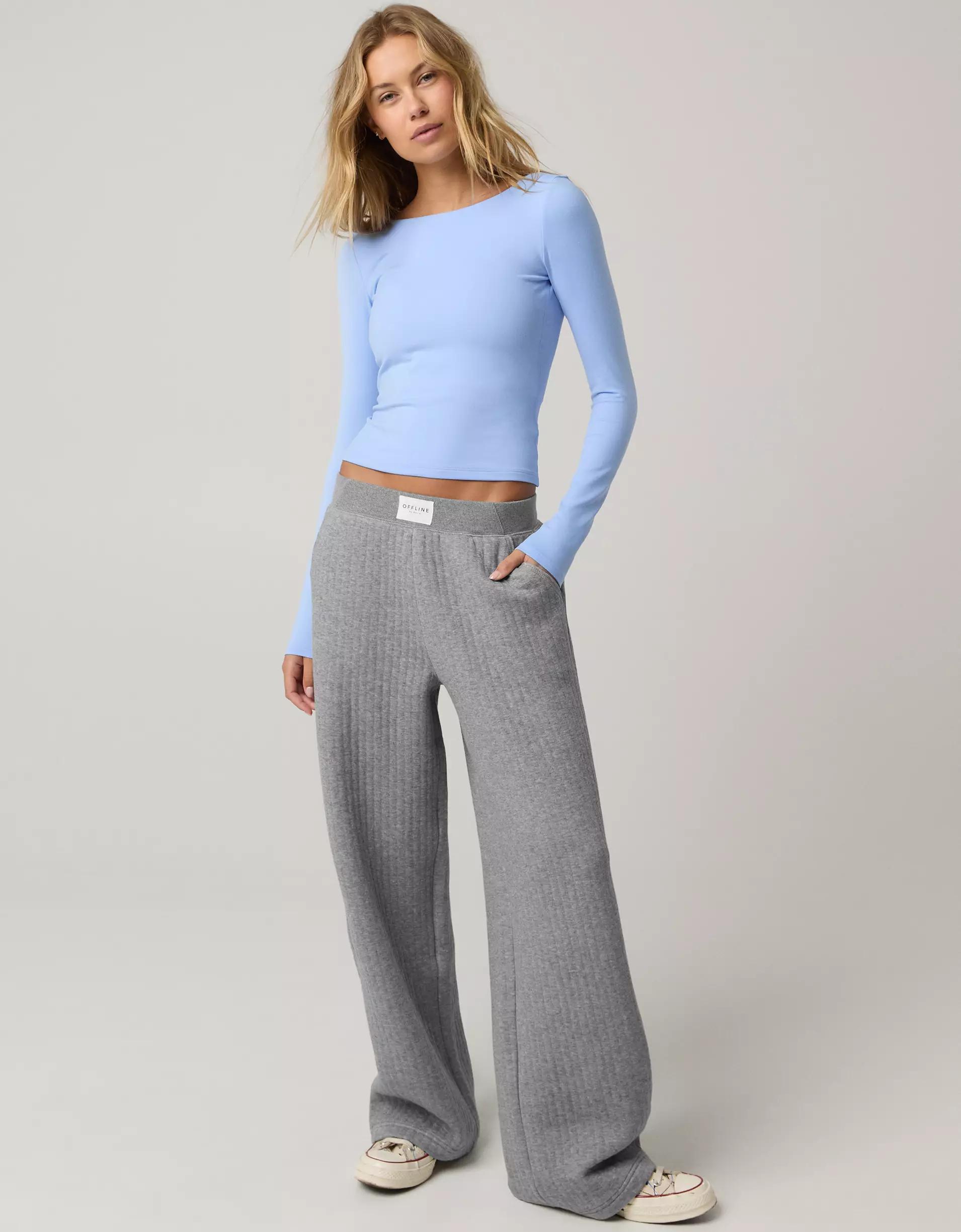 OFFLINE By Aerie Coffee Run Trouser Product Image