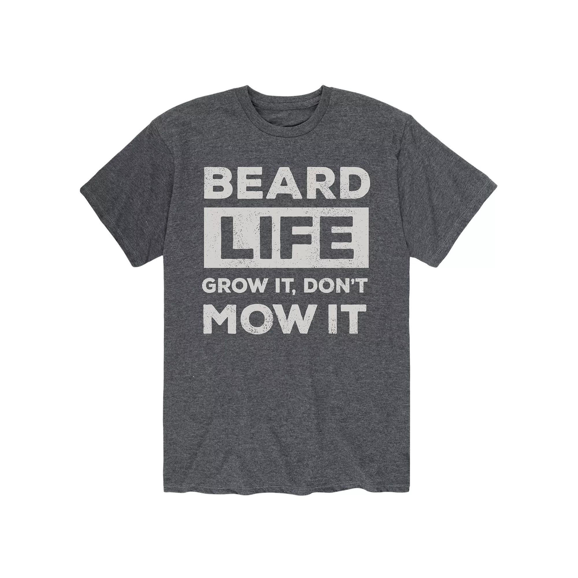 Men's Beard Life Grow Mow Tee,  Product Image