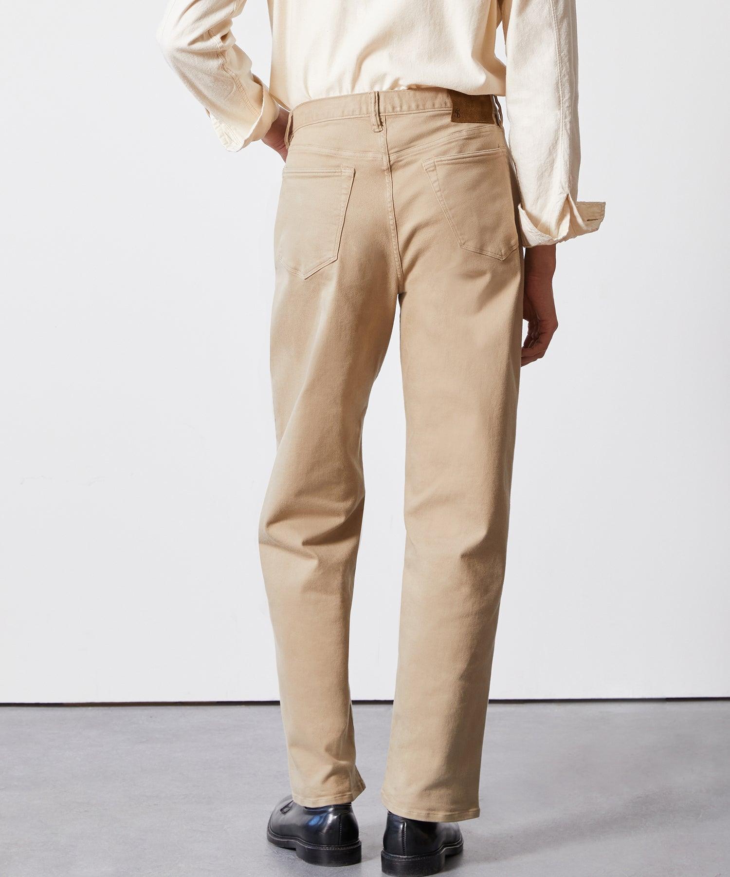 Relaxed Fit 5-Pocket Chino in Casual Khaki Product Image