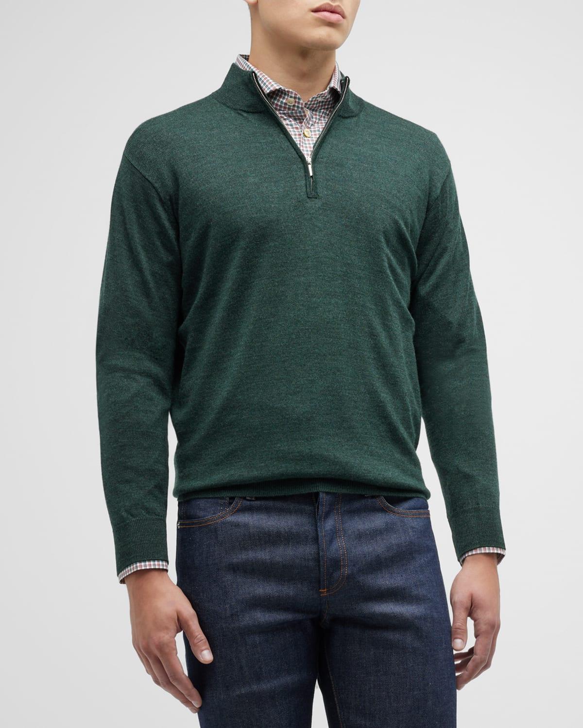 Mens Autumn Crest Quarter-Zip Sweater Product Image