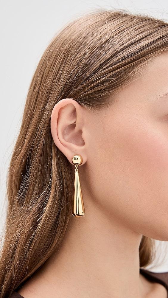 SHASHI Linnea Gold Earrings | Shopbop Product Image