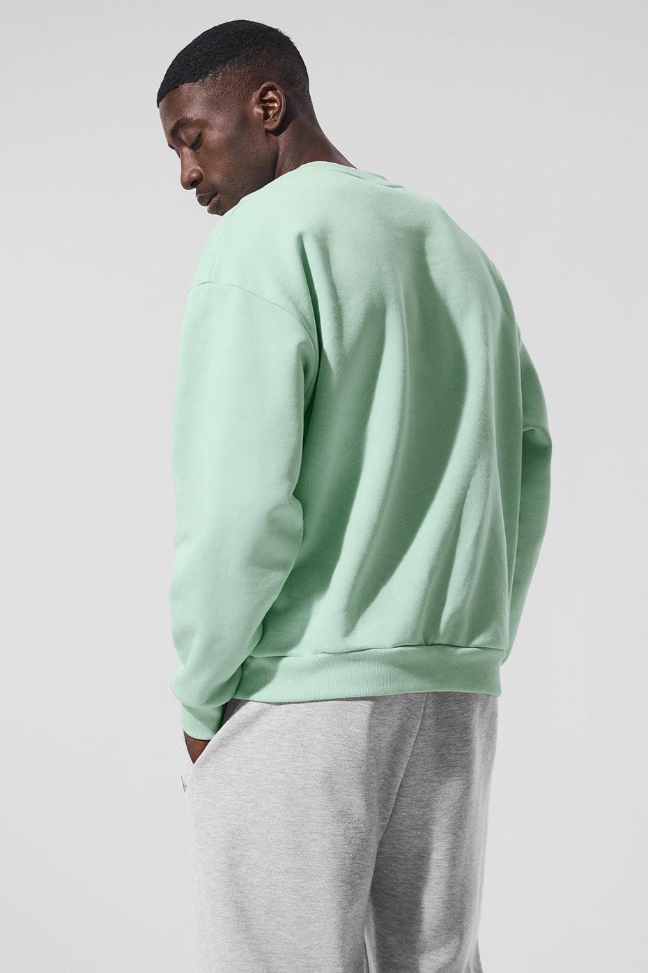 Accolade Crew Neck Pullover - Spearmint Product Image
