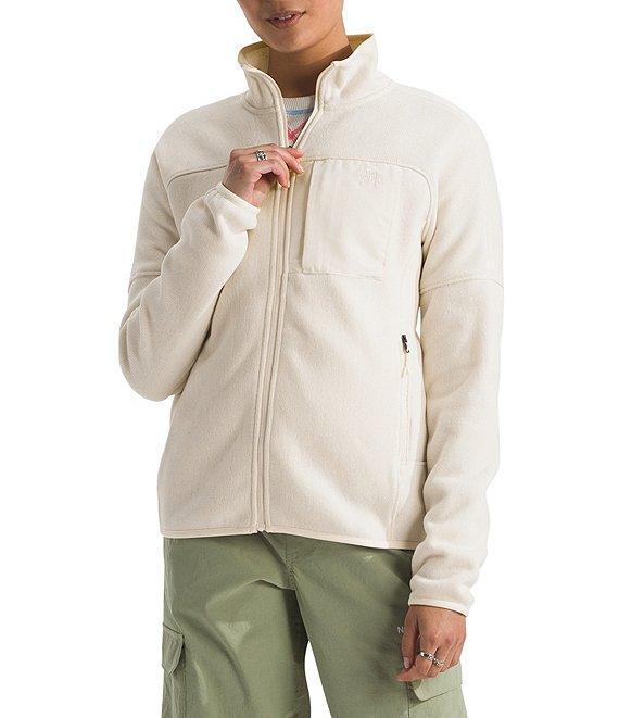 The North Face Long Sleeve Zip Front Fleece Jacket Product Image