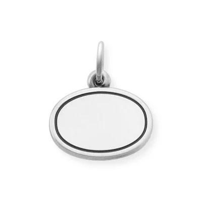 Engravable Oval Disc Charm Product Image