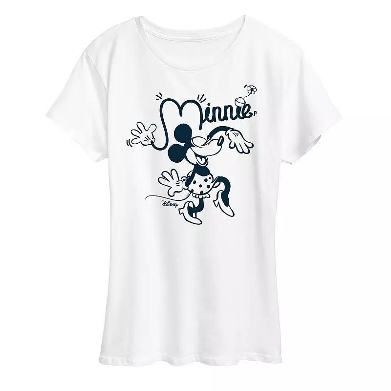 Disney's Minnie Mouse Fun Graphic Tee, Women's,  Product Image