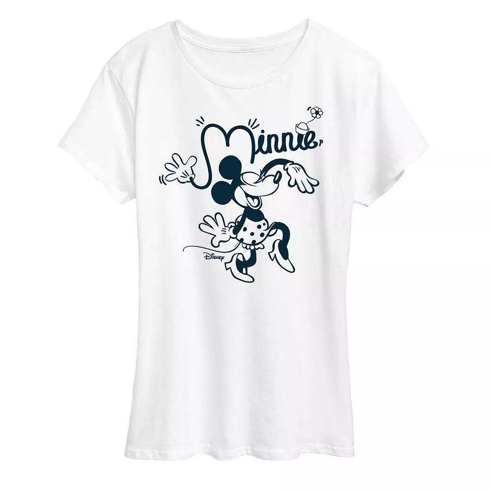 Disney's Minnie Mouse Fun Graphic Tee, Women's,  Product Image