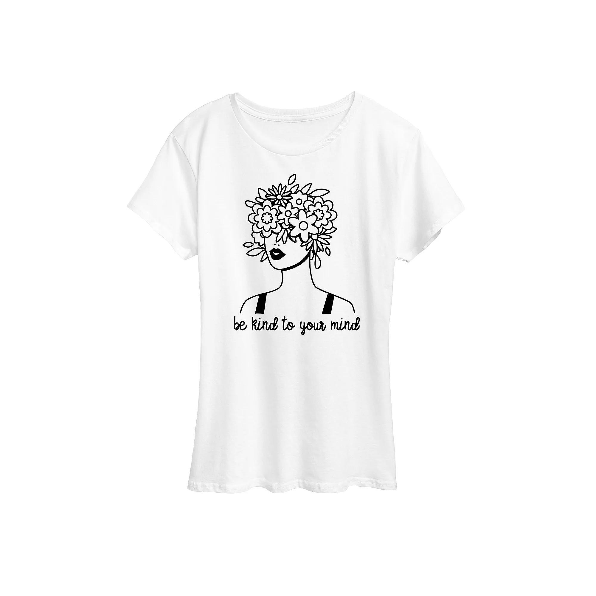 Women's Be Kind To Your Mind Graphic Tee,  Product Image