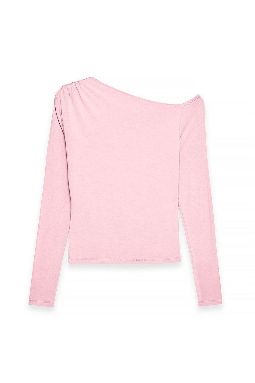 Off Shoulder Jersey Top Product Image