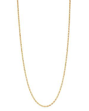 Rope Chain 24 Necklace (3mm) in Solid 14k Gold Product Image