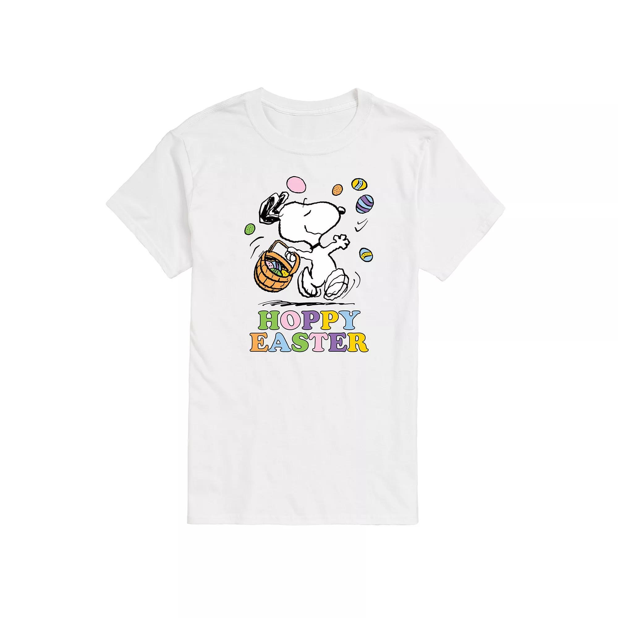Men's Peanuts Hoppy Easter Graphic Tee,  Product Image