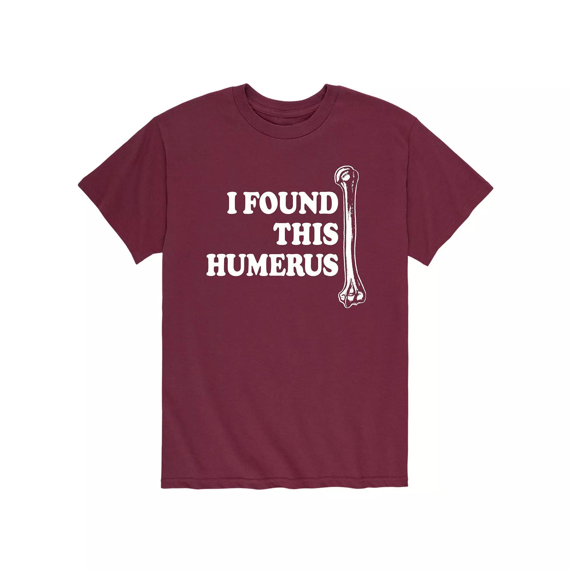 Men's I Found This Humerus Tee, Size: XL, Red Product Image