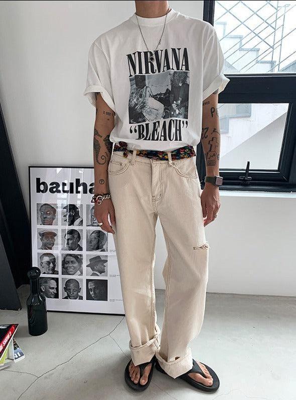 RT No. 4364 GRAPHIC PRINTED T-SHIRT Product Image