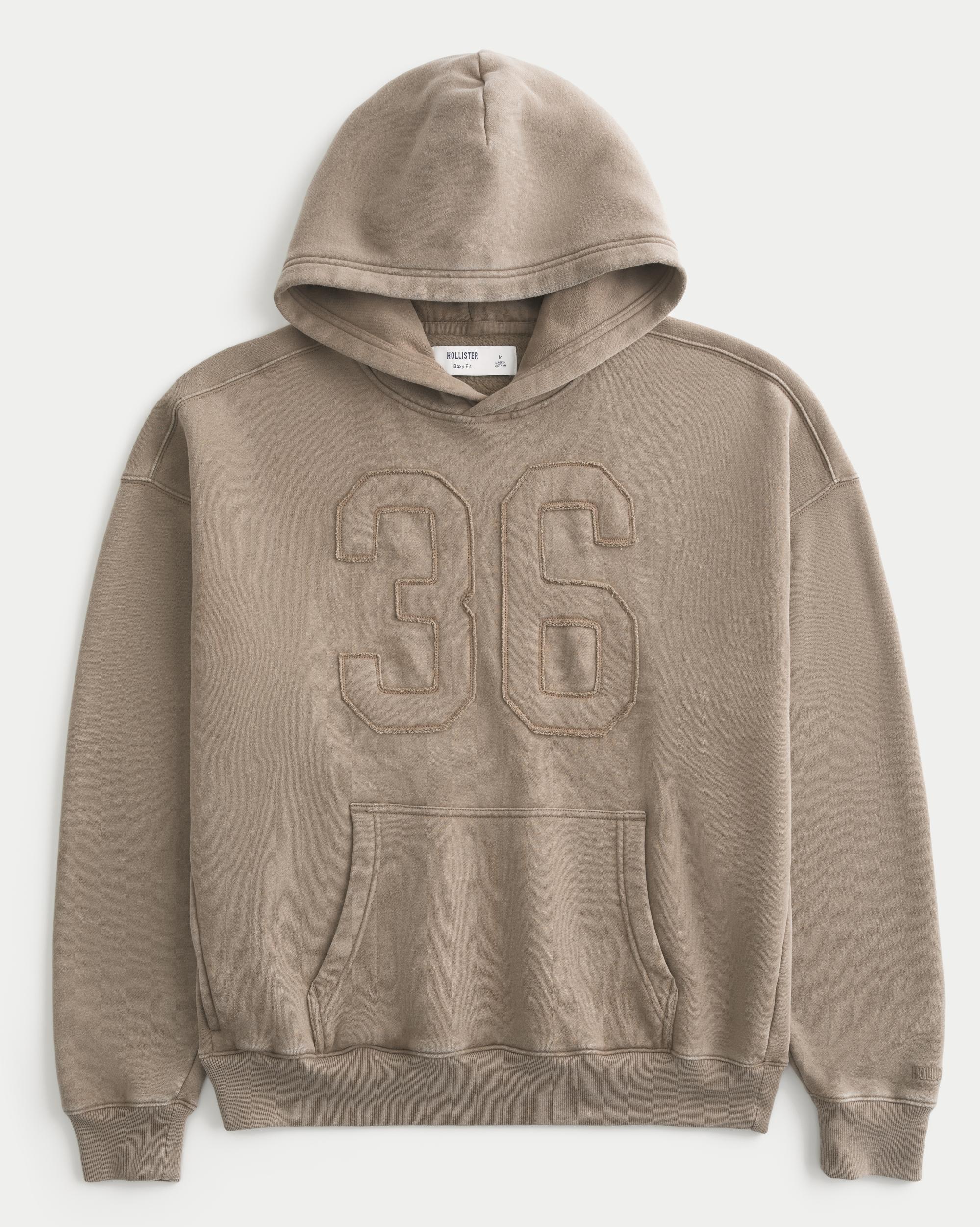 Boxy Camo Hoodie Product Image